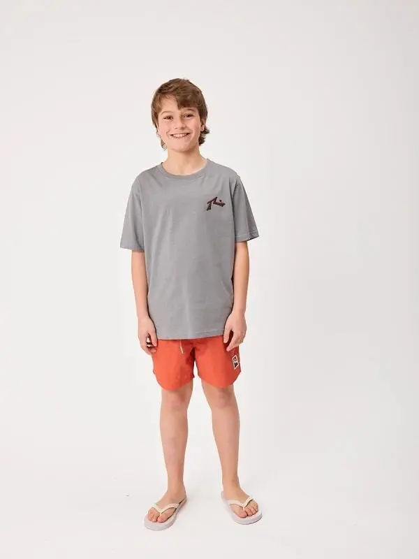 Remera Rusty Mapoles Teen – Gris Piedra