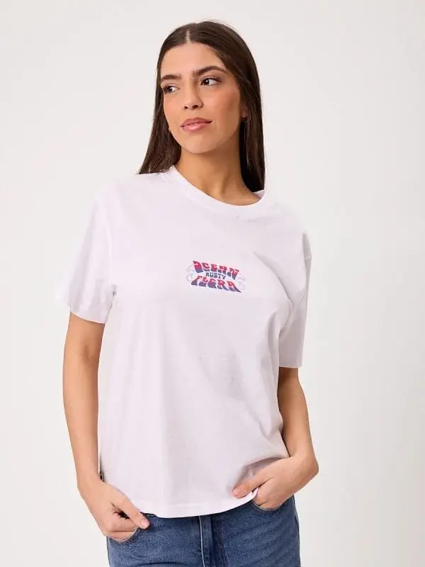 Remera Rusty Marlena – Blanco
