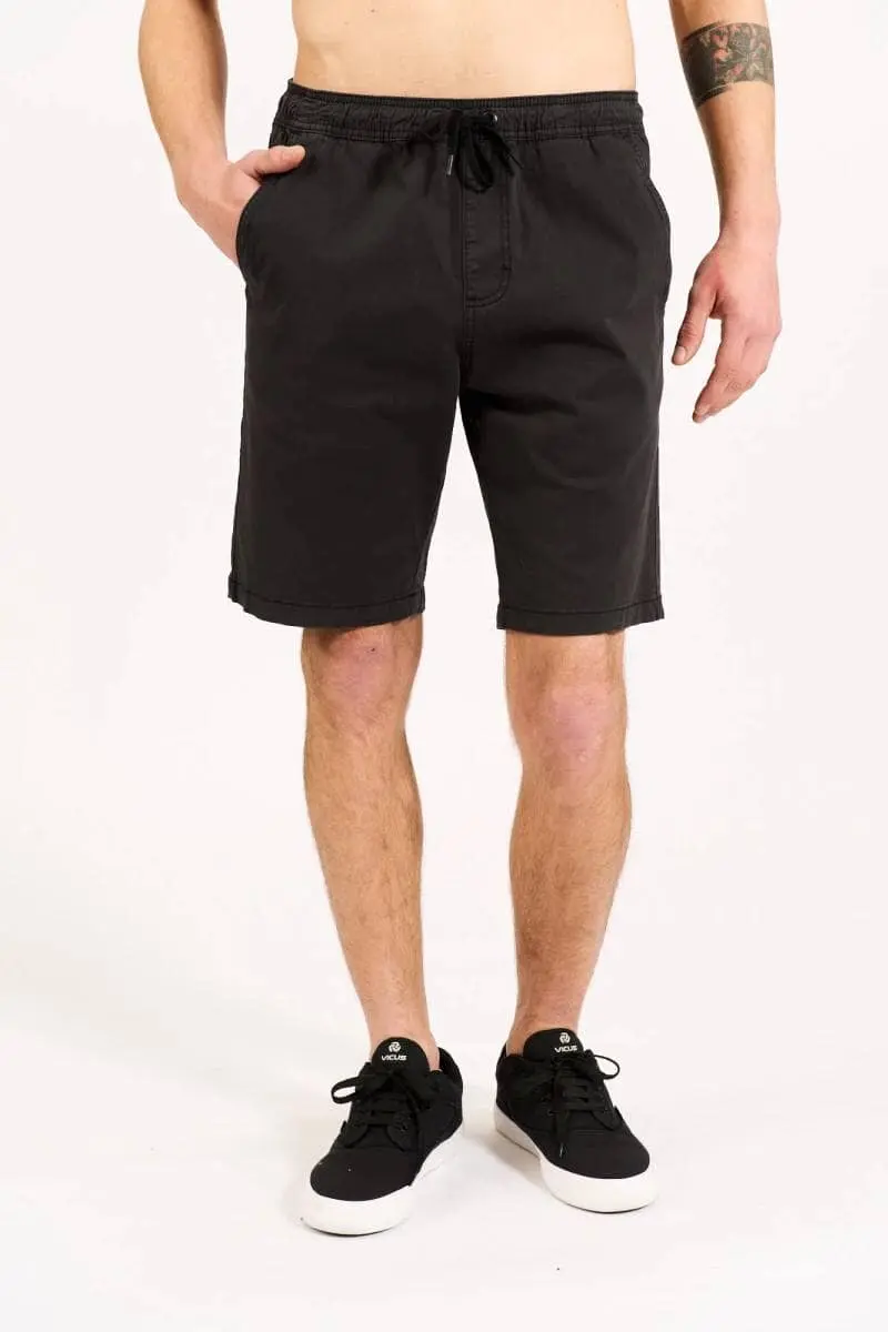 Bermuda Billabong Jogger Walk Washed Negro