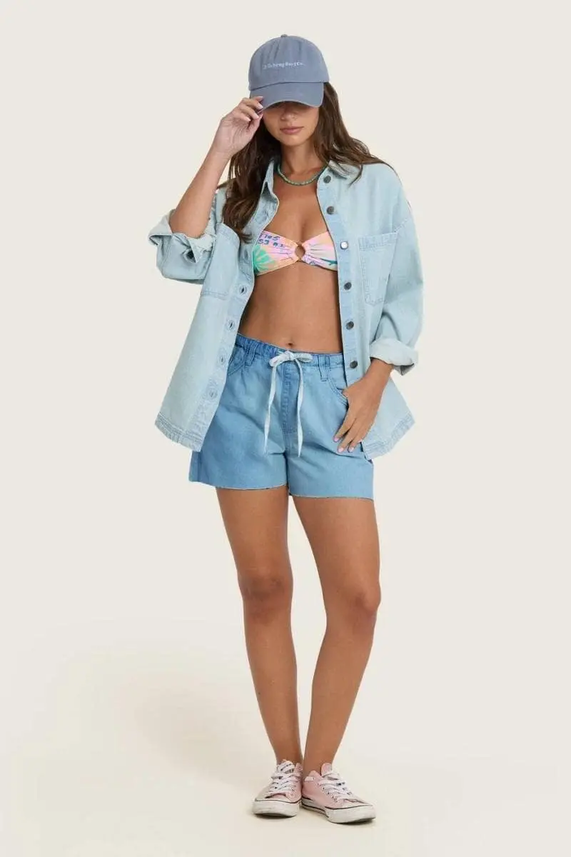 Camisa Billabong Mix Match Ls Shirt – Azul
