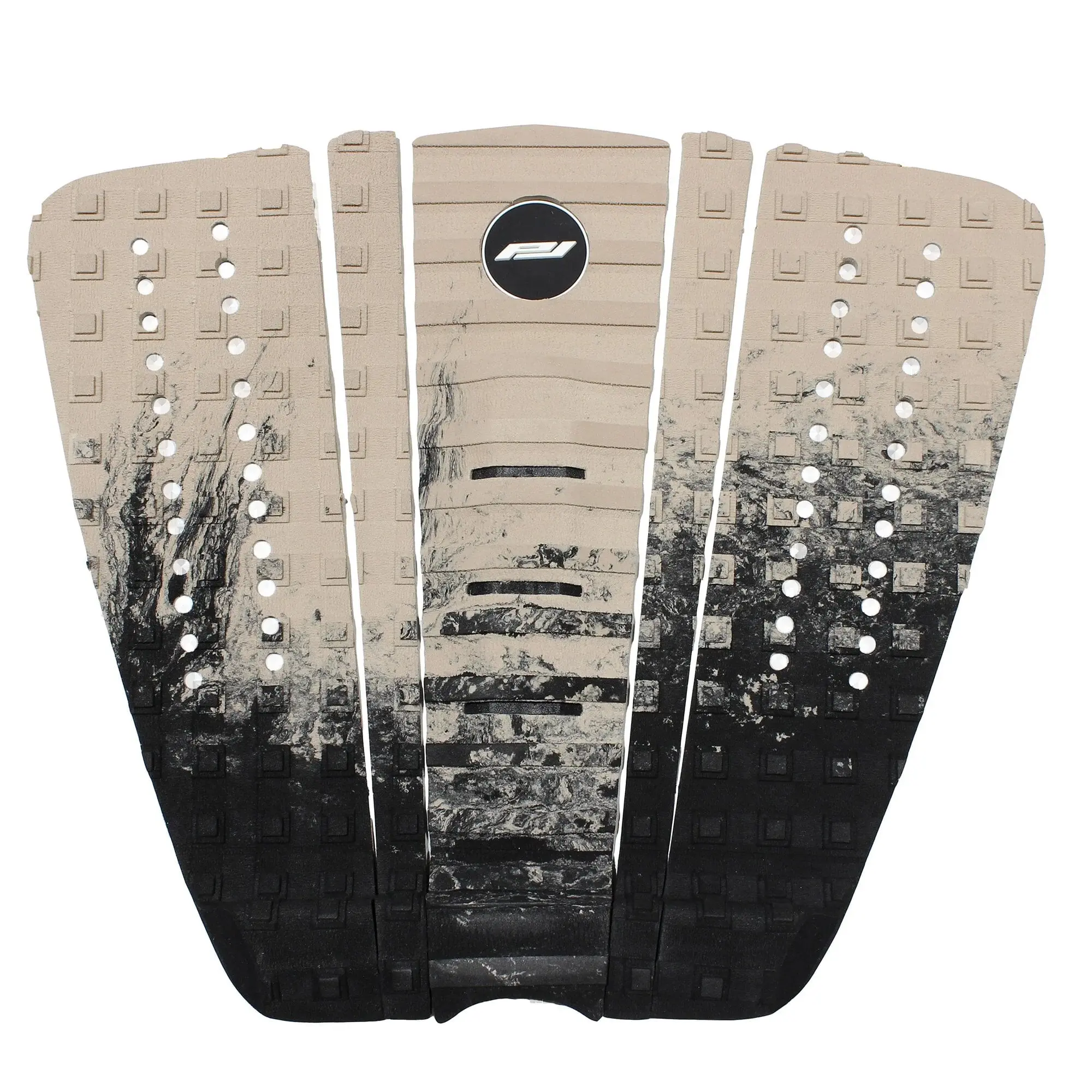 Pad Prolite Josh Kerr 3 or 5 Piece Pro Surf Traction -  Black/Tan Fade (Squared Grip)