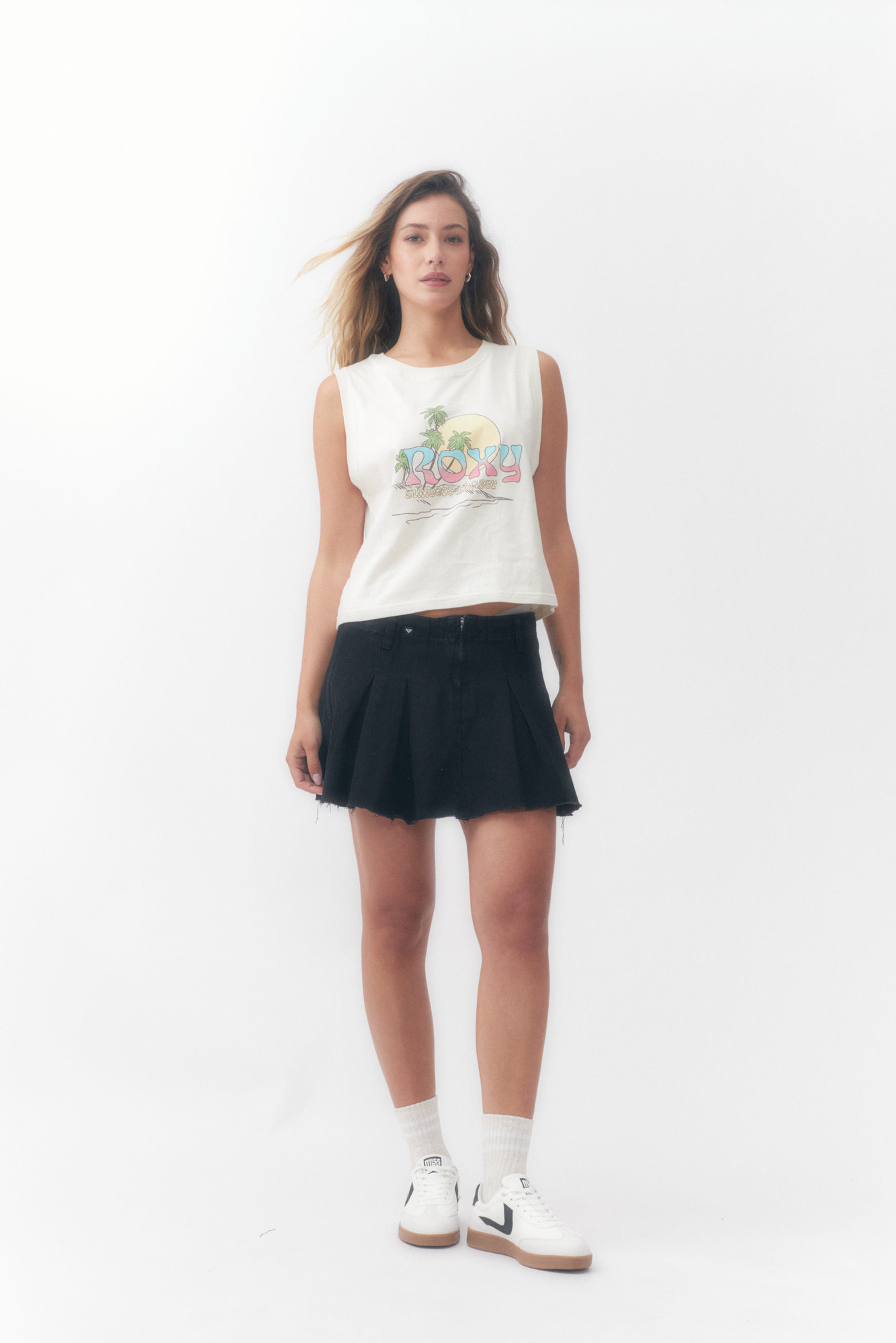 Musculosa Roxy Line Up – Crudo