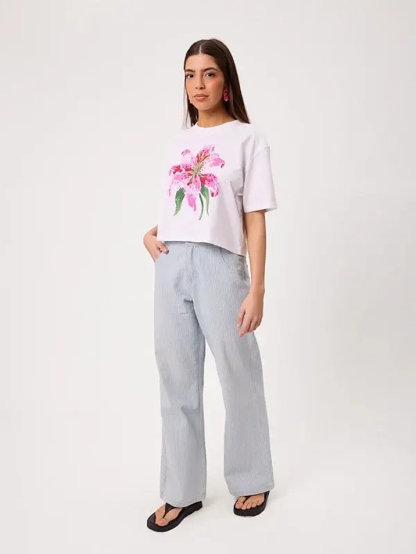 Remera Rusty Lilet – Blanco
