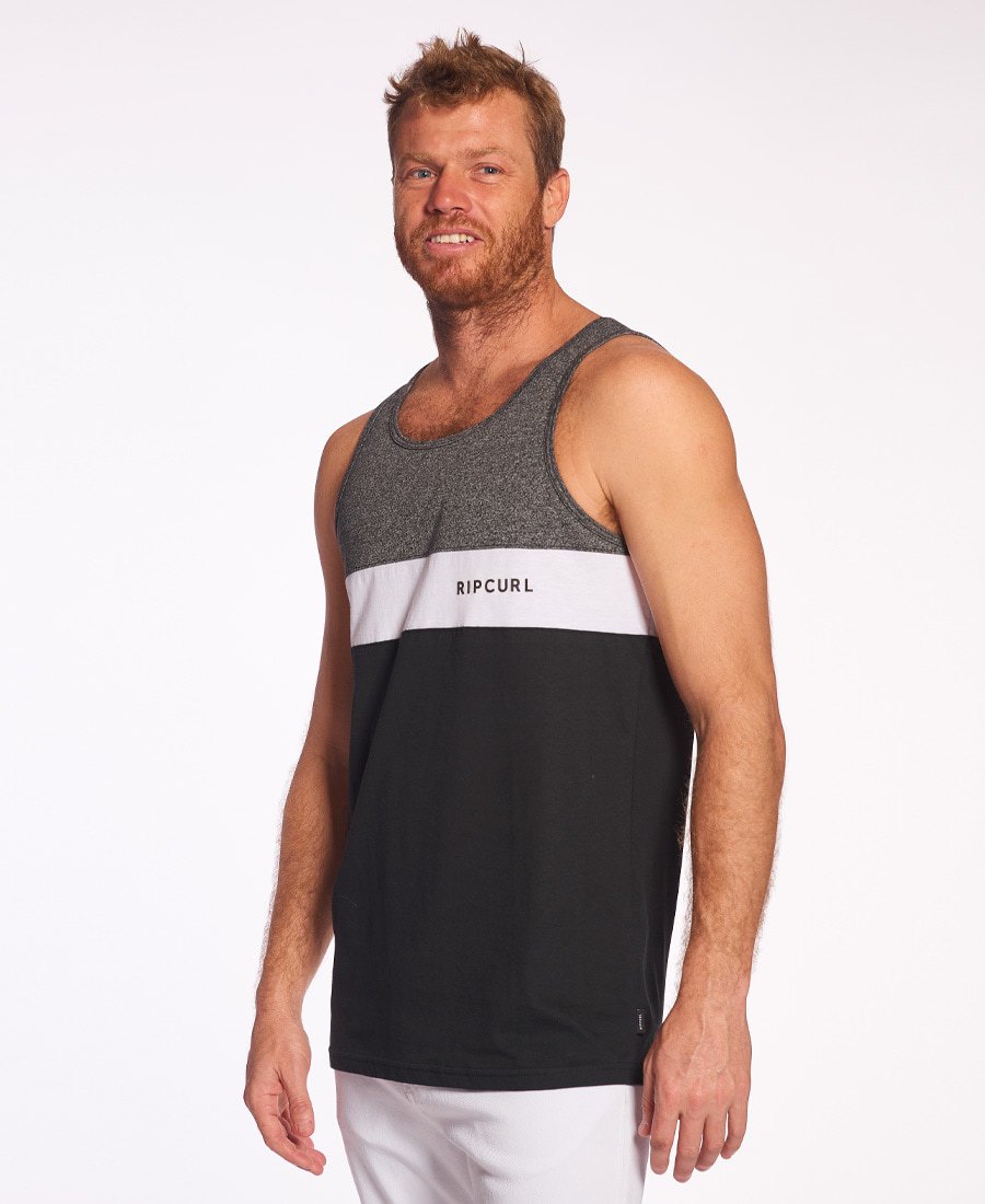 Musculosa Rip Curl Under Tow Panel – Gris
