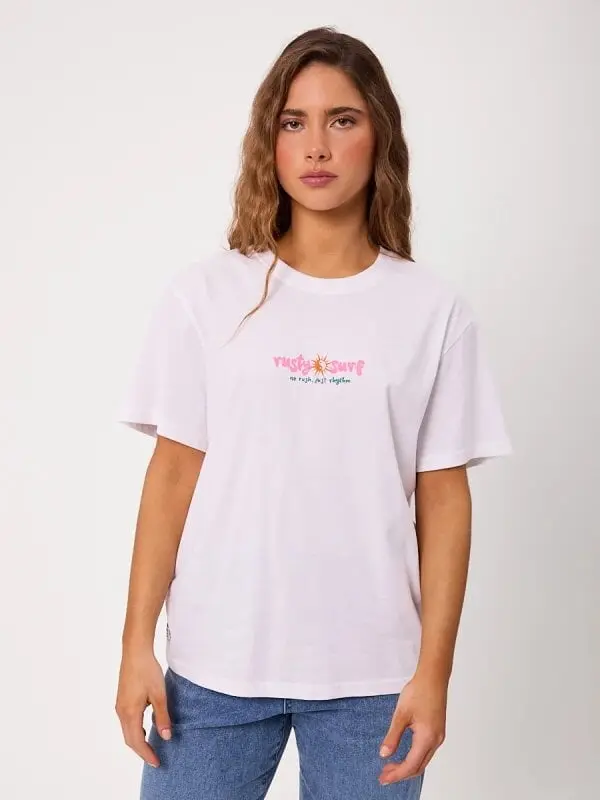 Remera Rusty Solanas – Blanco