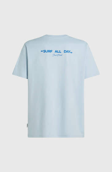Remera O’Neill Polygiene Cotton Graphic – Celeste