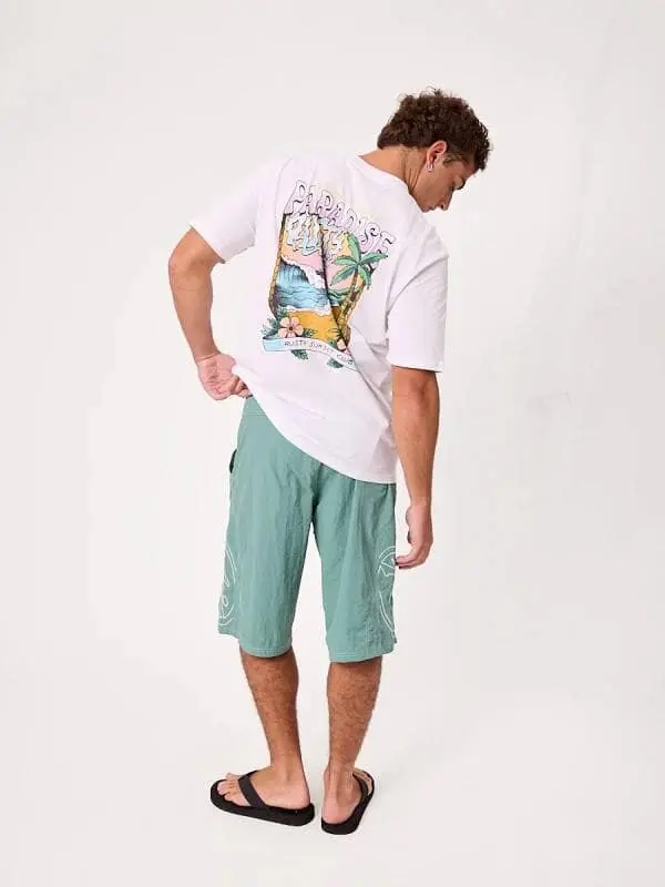 Remera Rusty Taurus – Blanco