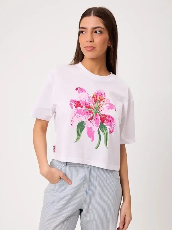 Remera Rusty Lilet – Blanco