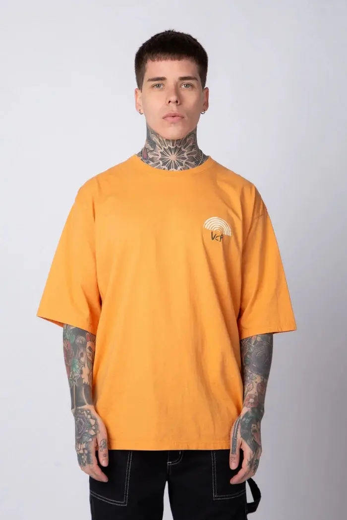 Remera VCP Over Task Bosque – Naranja