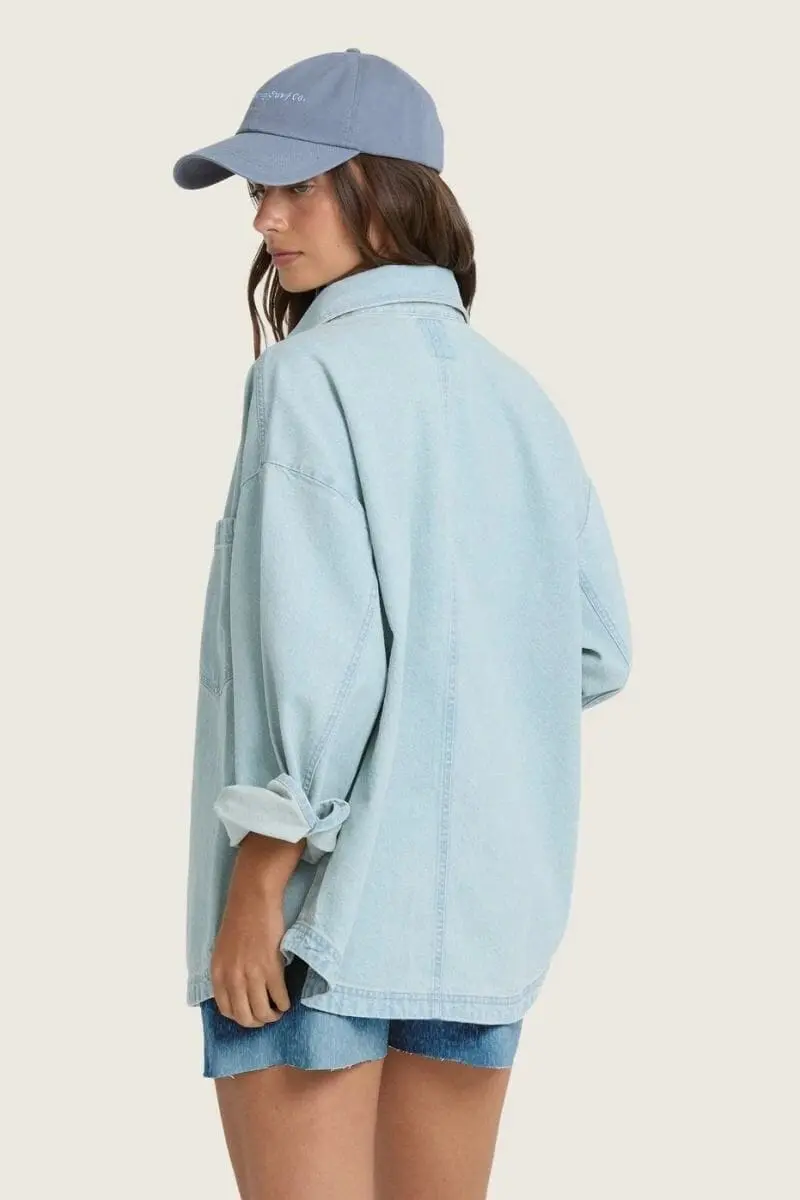 Camisa Billabong Mix Match Ls Shirt – Azul