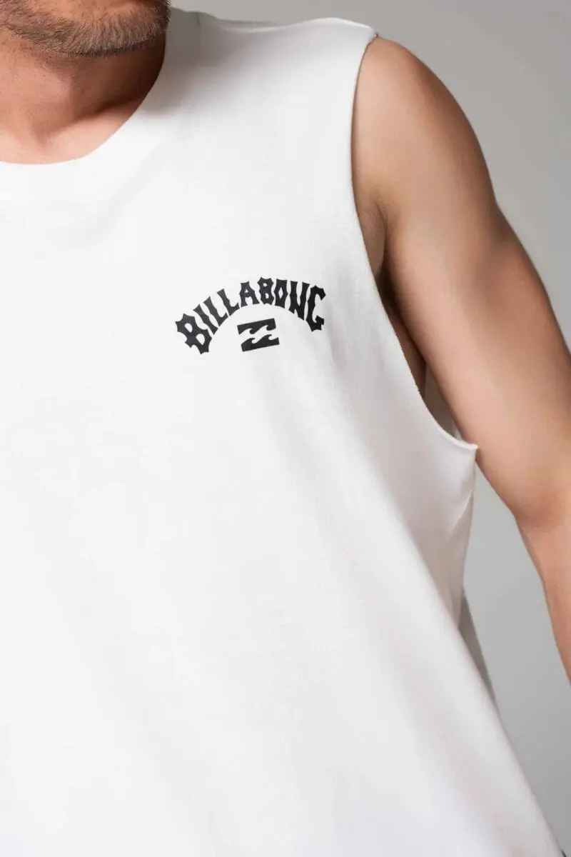 Musculosa Billabong Plain Pilp – Blanco