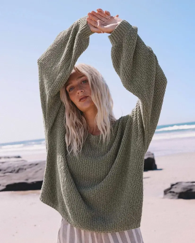 Sweater Billabong Open Air – Militar