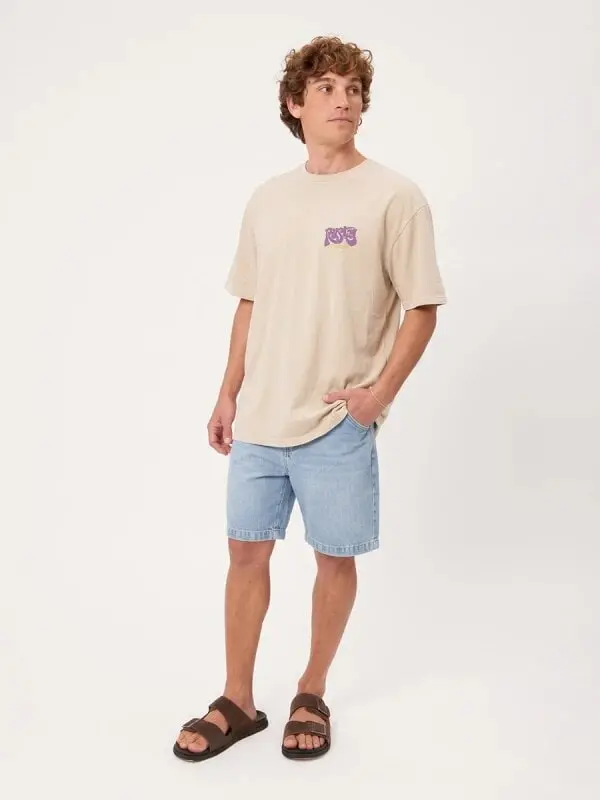 Remera Rusty Oceana – Hueso
