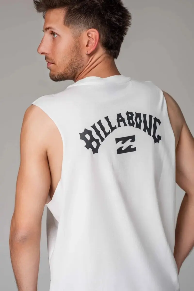 Musculosa Billabong Plain Pilp – Blanco