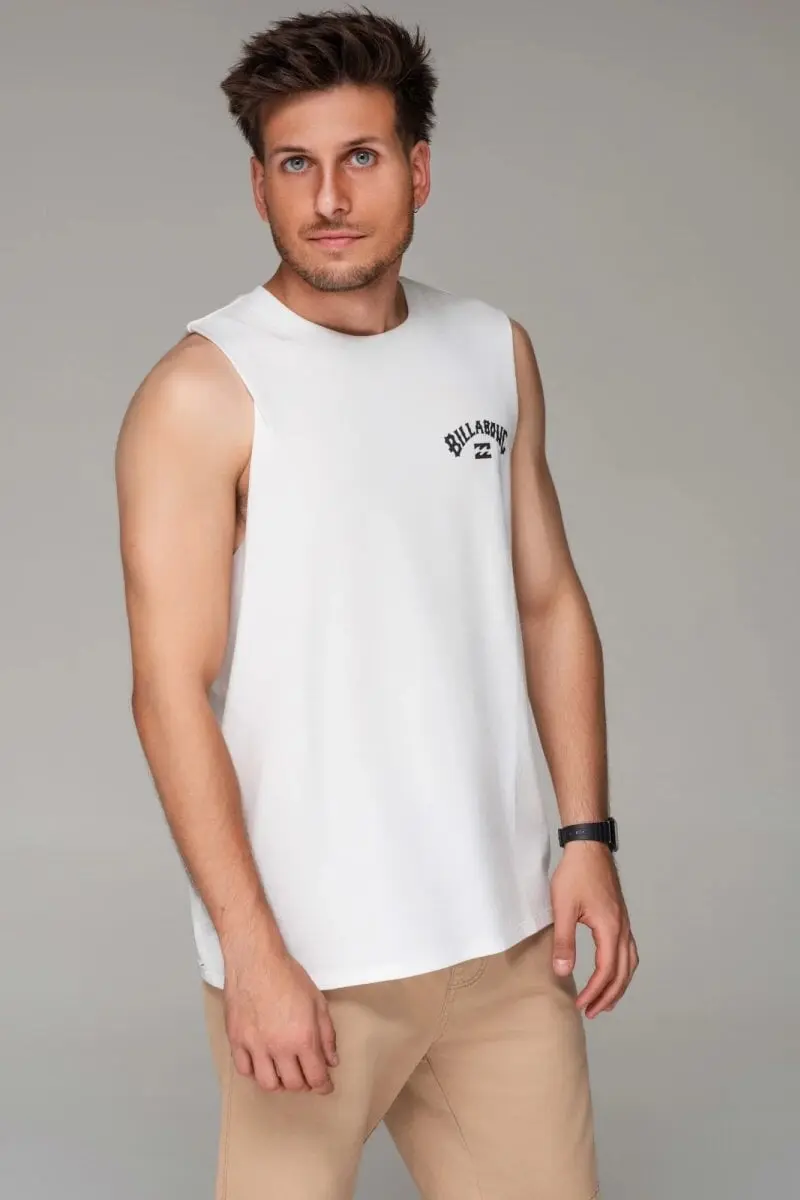 Musculosa Billabong Plain Pilp – Blanco