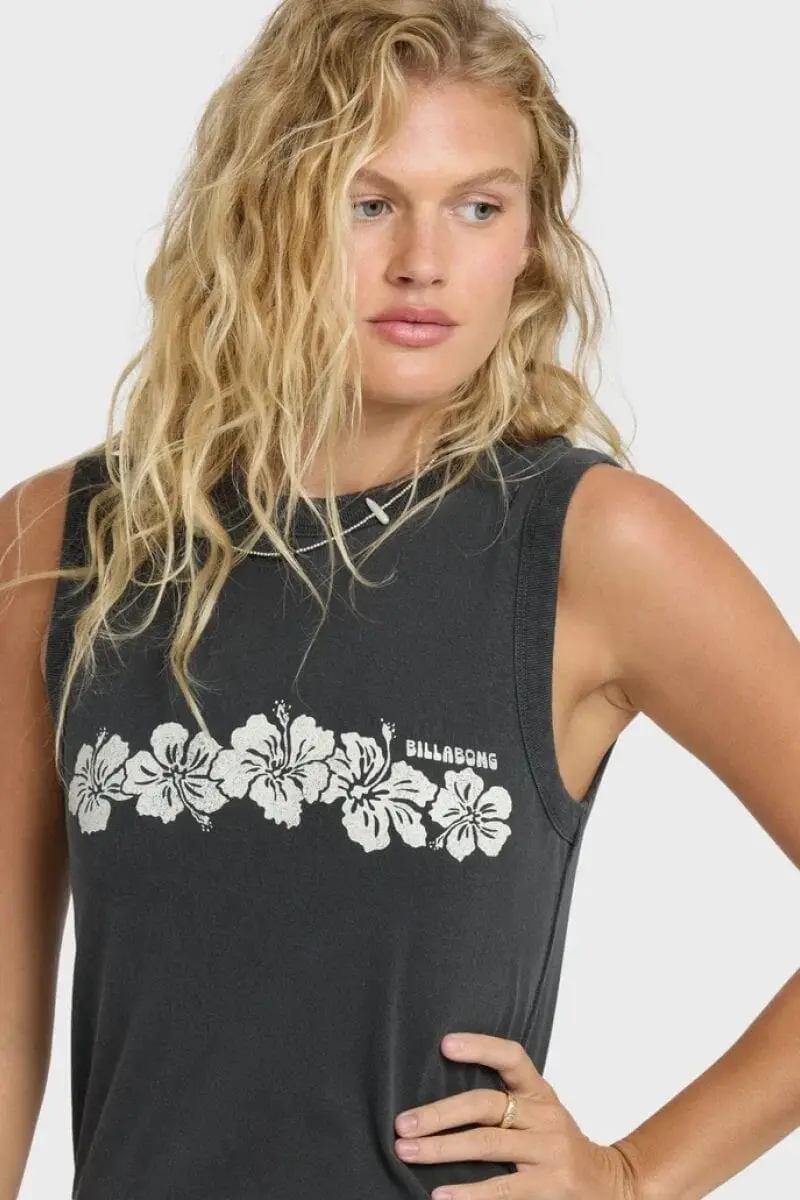 Vestido Billabong Paradise Knt Drs – Negro