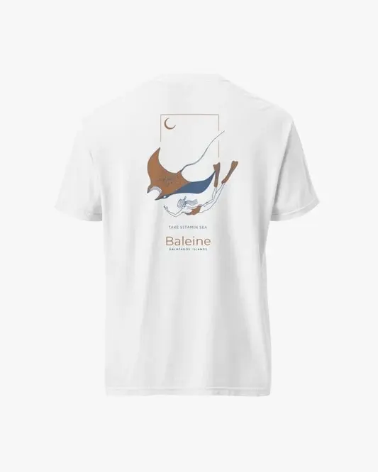 Remera Baleine Manta – Blanca