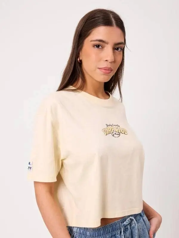 Remera Rusty Dobi – Crema