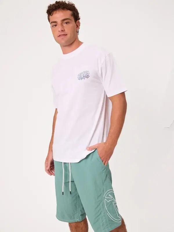 Remera Rusty Taurus – Blanco