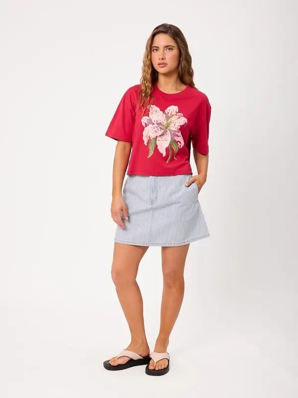Pollera Rusty Corta Hestia – Celeste