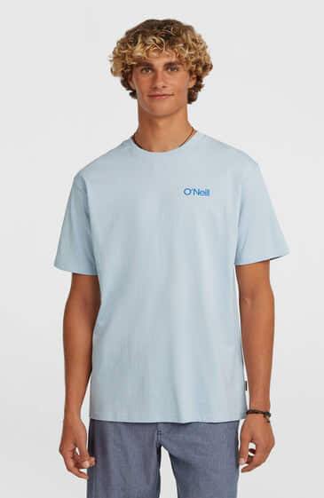 Remera O’Neill Polygiene Cotton Graphic – Celeste