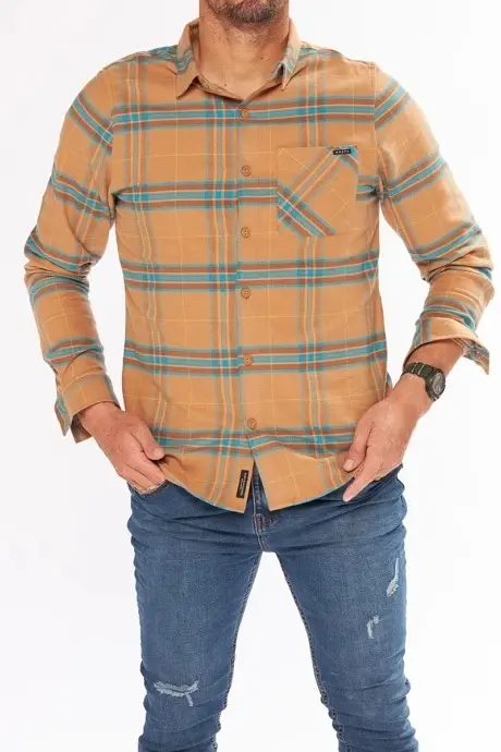 Camisa Rusty Tago – Marron