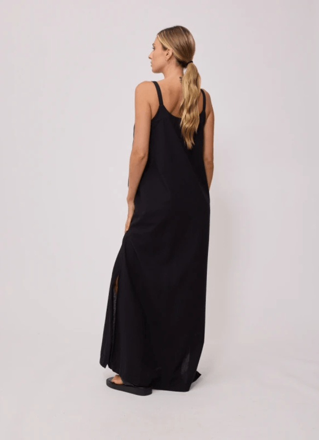 Vestido Largo Rusty Cabita – negro