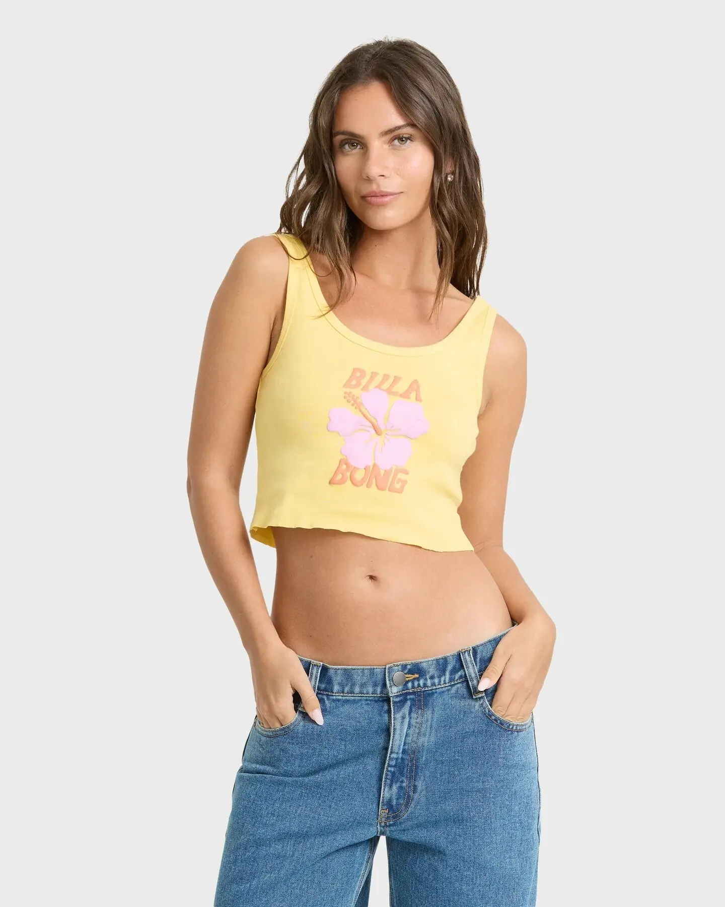Top Billabong Aloha On Vocation Tank – Beige