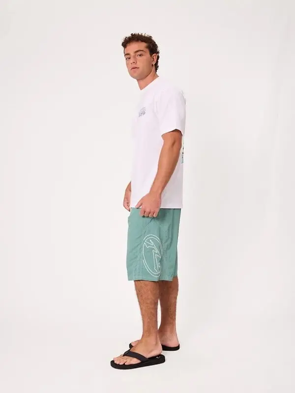 Remera Rusty Taurus – Blanco