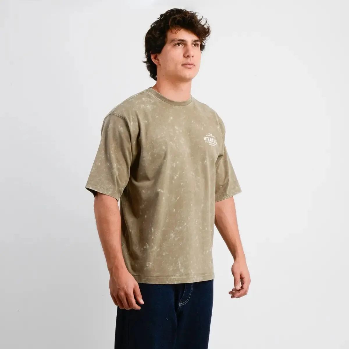 Remera O'Neill Vintage Mineral - Beige Oscuro