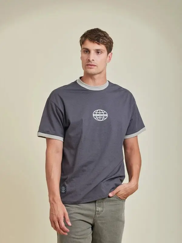 Remera Rusty Runel – Gris