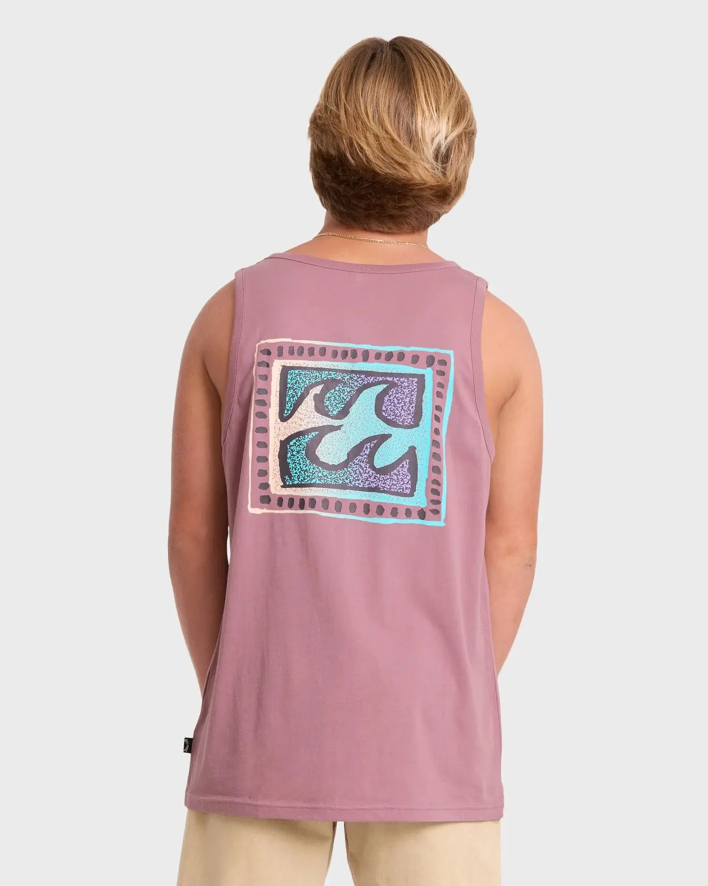 Musculosa Billabong Crayon Wave Premium Tk – Rojo