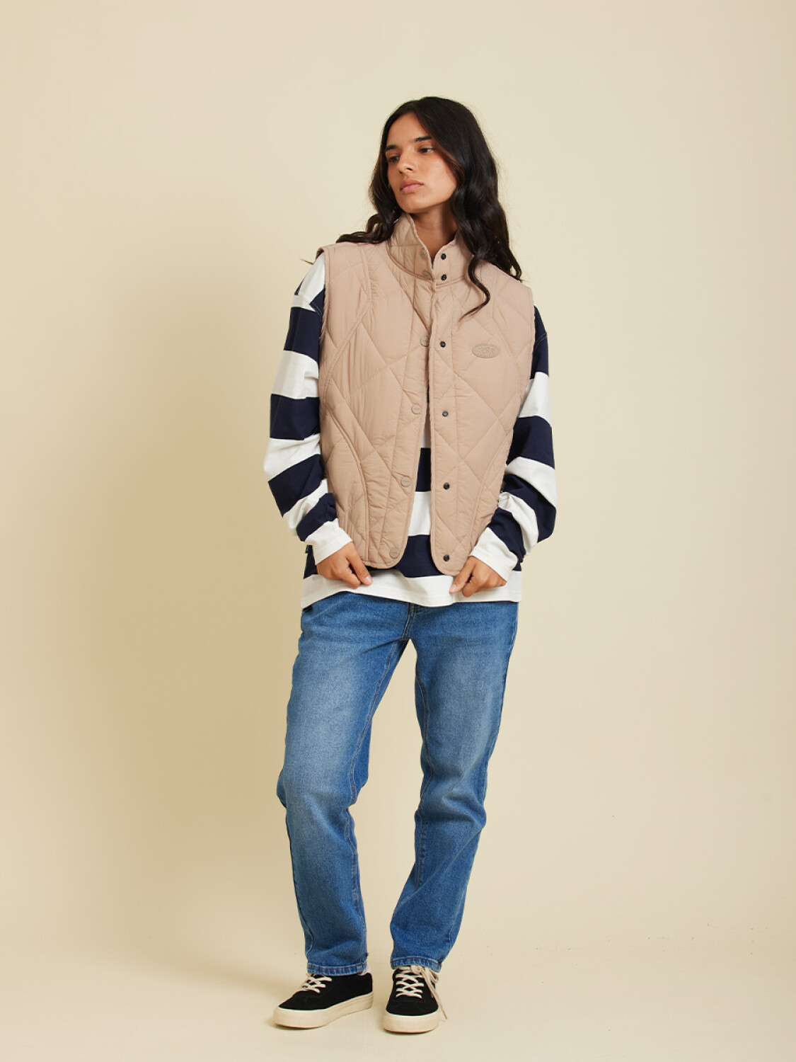 Chaleco Rusty Jizu – Beige