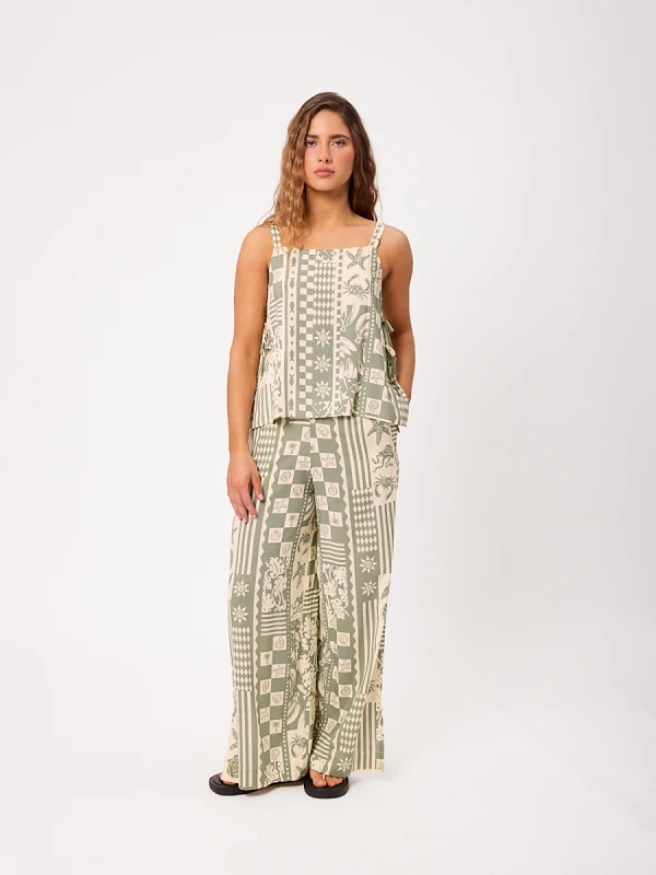 Pantalon Rusty Hitra – Verde