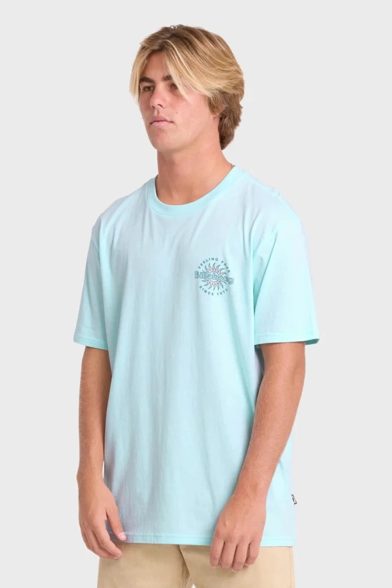 Remera Billabong Single Fin Premium – Azul