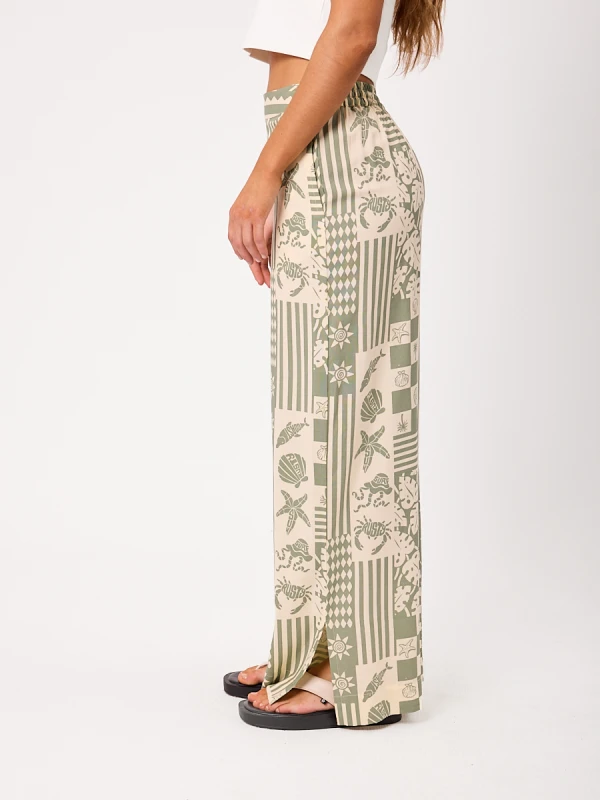 Pantalon Rusty Hitra – Verde