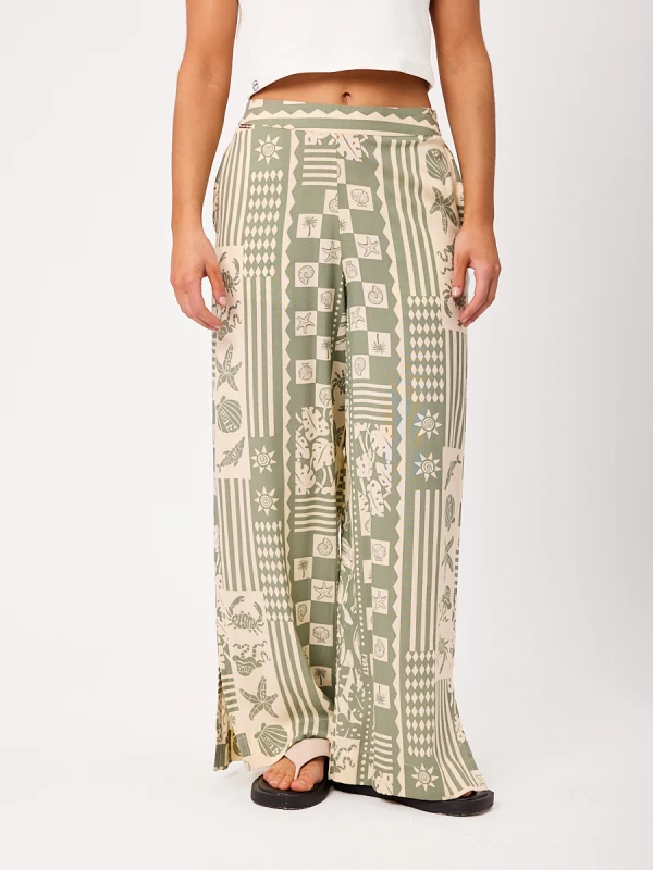 Pantalon Rusty Hitra – Verde