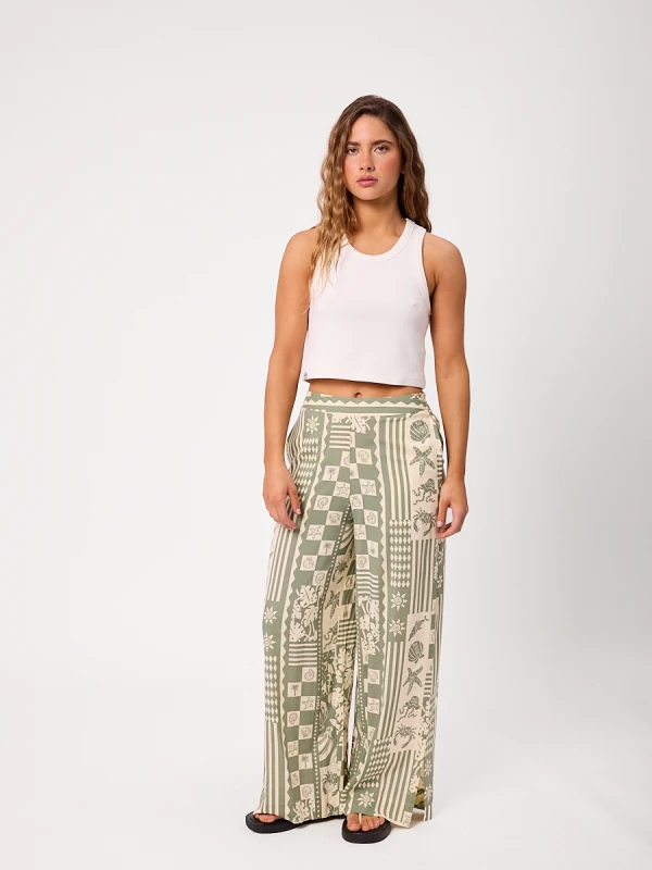 Pantalon Rusty Hitra – Verde