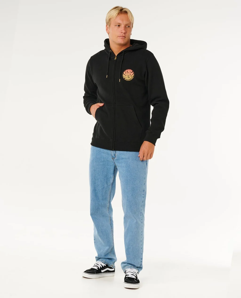 Canguro Rip Curl Wettie Passage Icon Zip Thru – Black