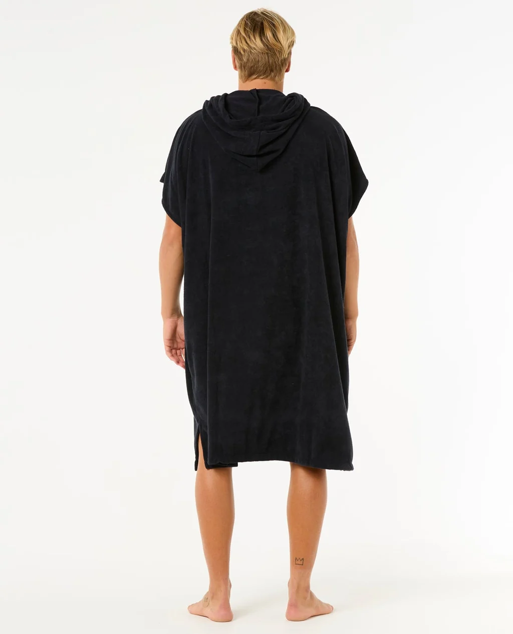 Poncho Rip Curl Brand Hooded Towel – Black/Grey
