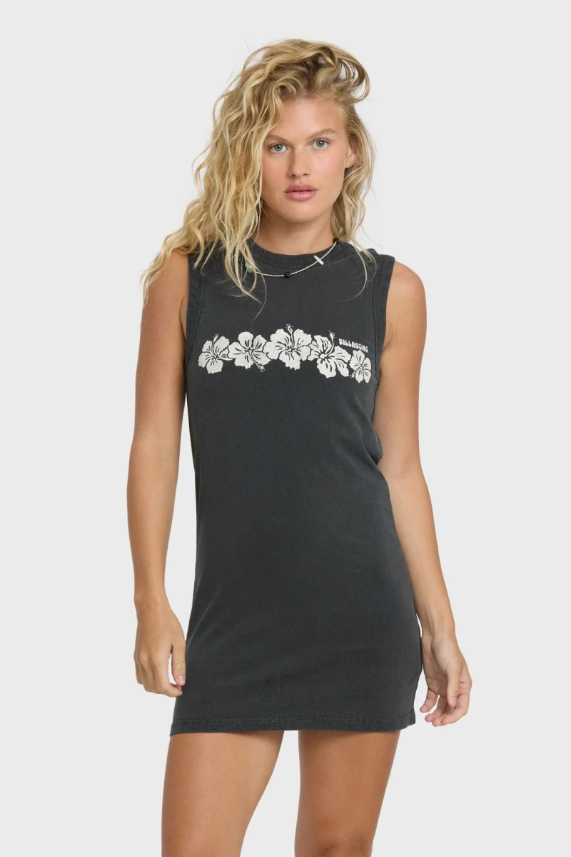 Vestido Billabong Paradise Knt Drs – Negro - BAJAMAR SURF Y SKATE SHOP