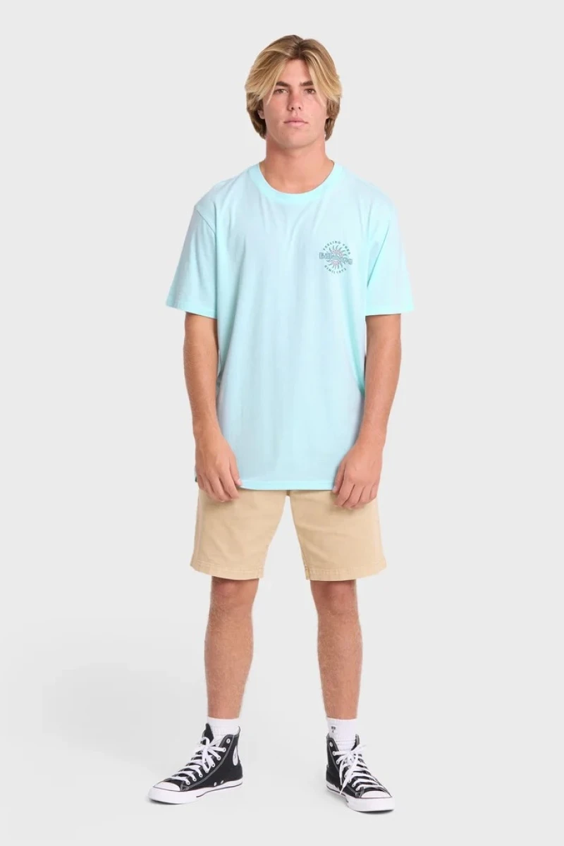 Remera Billabong Single Fin Premium – Azul