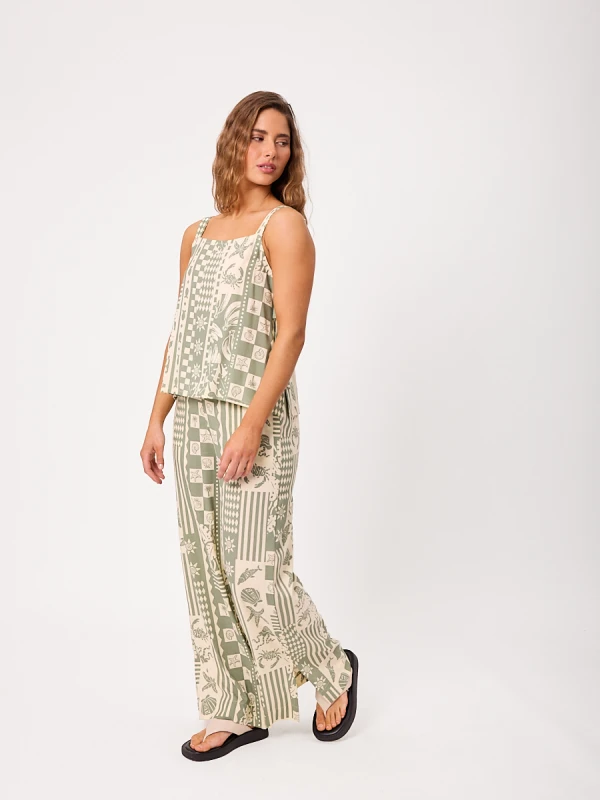Pantalon Rusty Hitra – Verde