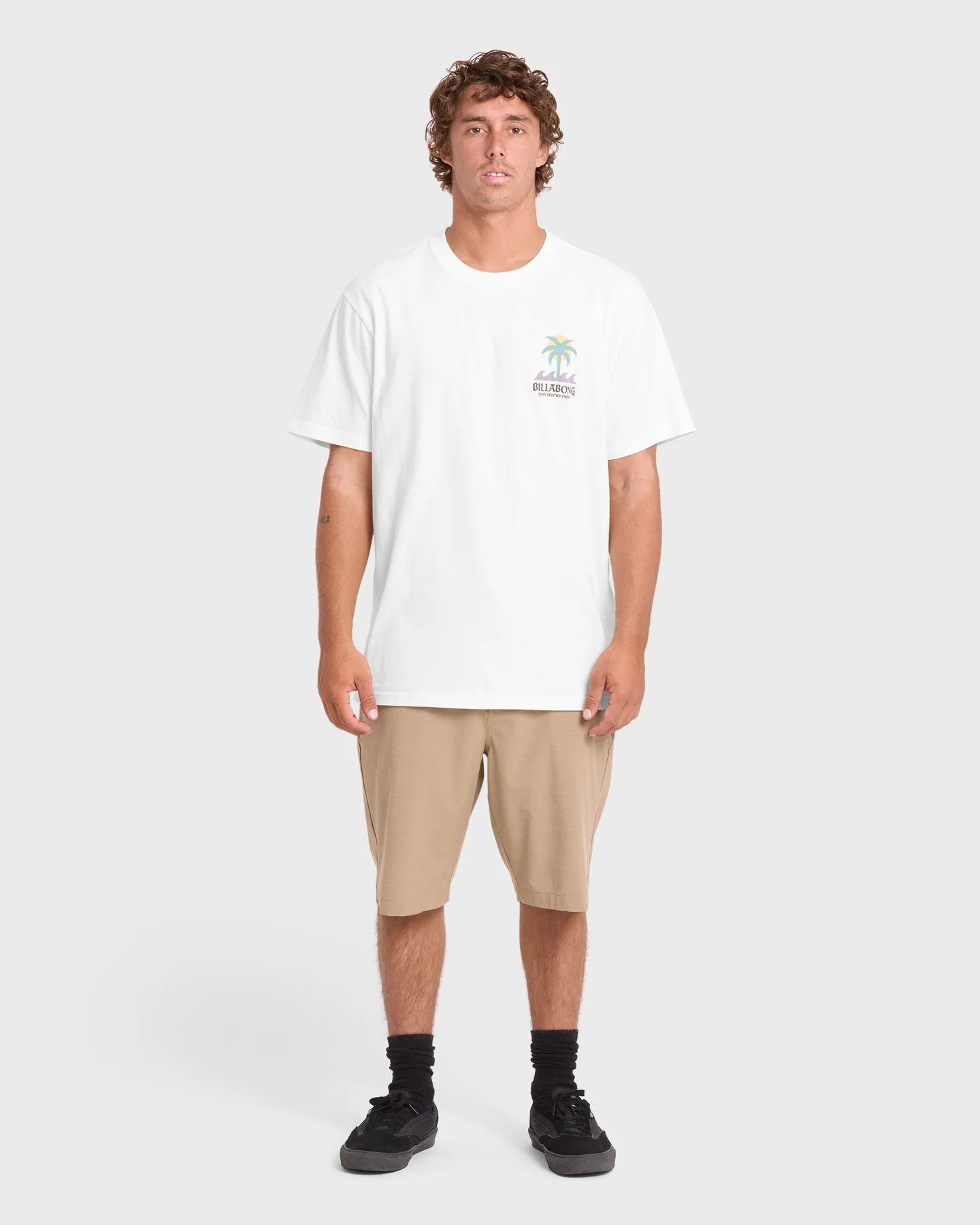 Remera Billabong Portal Premium SS – Blanco