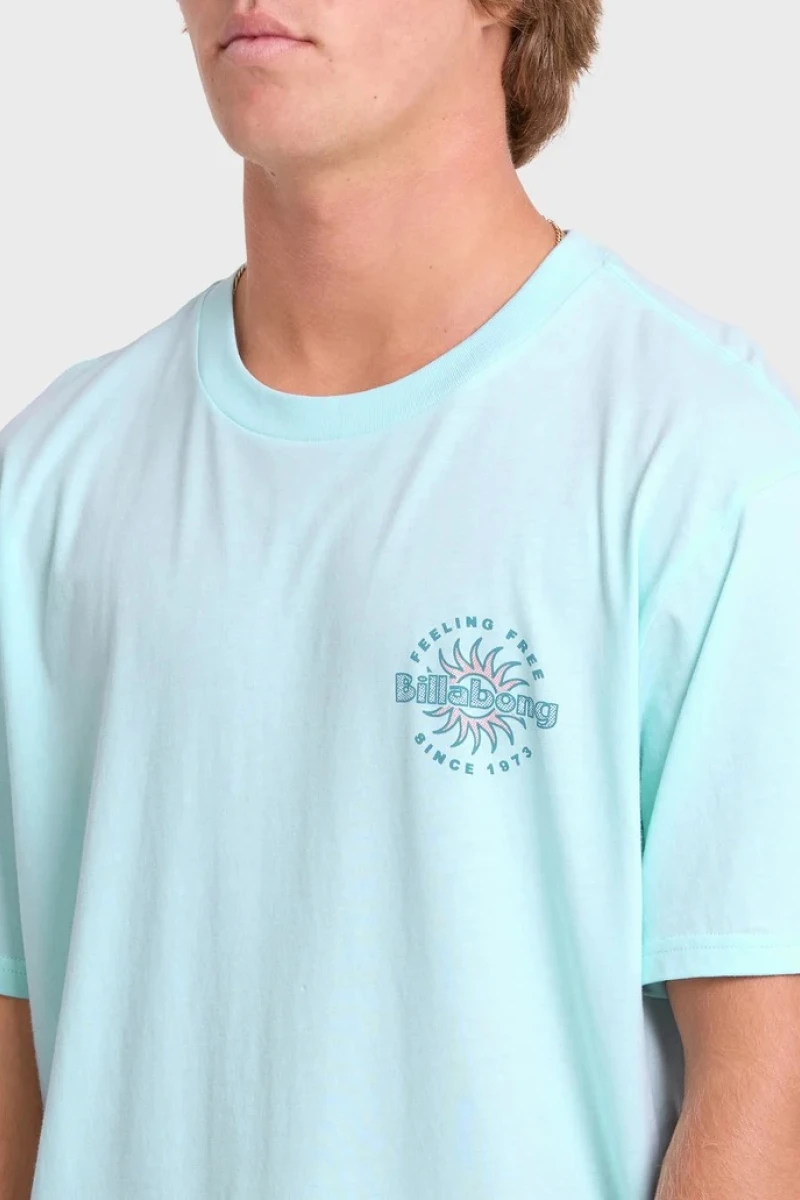 Remera Billabong Single Fin Premium – Azul
