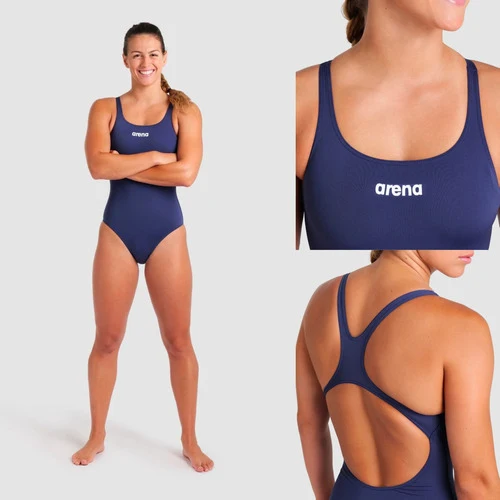 Malla de Natacion Arena Team Swimsuit Pro – Navy White