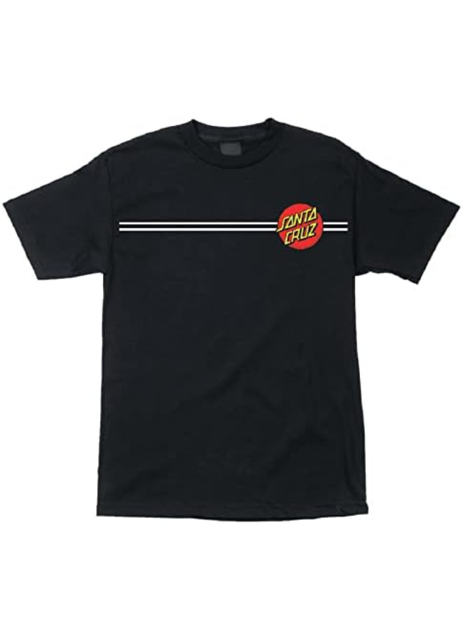 Remera Santa Cruz Classic Dot – Negra