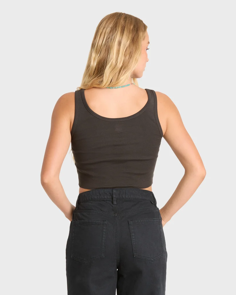 Top Billabong Into The Sea Tank – Negro