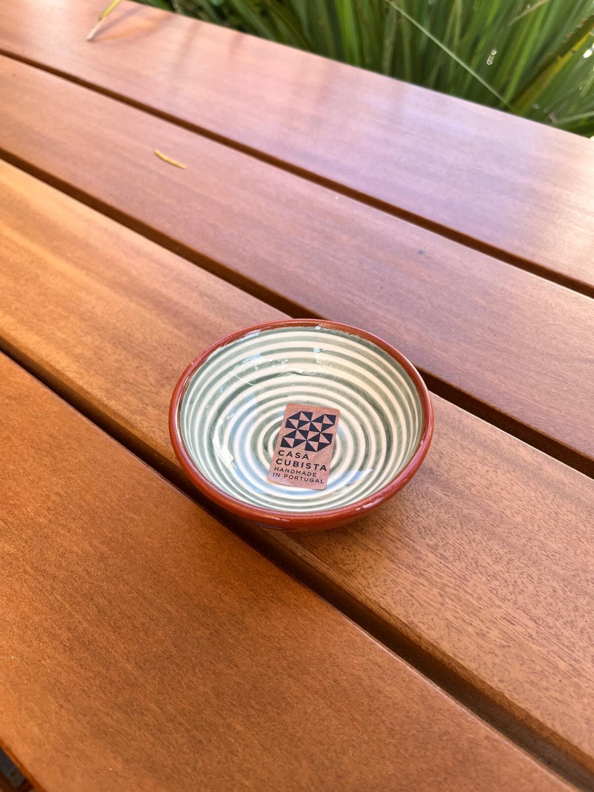 Mini Bowl Classic Stripe Sage