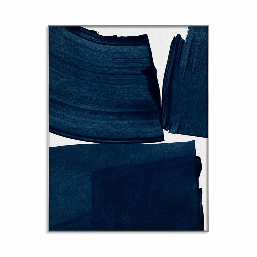 Cuadro Abstracto figuras azul o celeste - Imagen principal Cuadro Abstracto figuras azul o celeste - Imagen principal